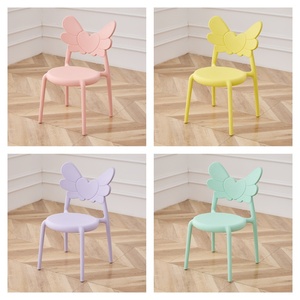 Silla Apilable Colorida con Respaldo para Jardín <span class=keywords><strong>de</strong></span> Infancia, Silla <span class=keywords><strong>de</strong></span> Ocio Transfronteriza para Niños - Product Image 6