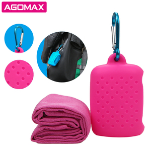 กล่องซิลิโคนสำหรับใส่ผ้าขนหนูไมโครไฟเบอร์ทำความเย็นผ้าโพลีเอสเตอร์แห้งเร็วใช้ในร่มมหัศจรรย์น้ำแข็งใช้ในร่ม - Product Image 4