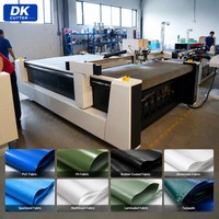 Máquina de Corte Digital de Cama Plana con Mesa de Alimentación Automática para Telas No Tejidas, Meltblown, PVC, PU y Tejidos Recubiertos de Goma