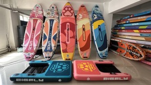 PF Wholesale Cheap Fishing Stand up Paddle Board Family Children <b>Inflatable</b> Sup for Lakes Rivers BF07/2 Non-Slip Surface Ensures - Product Image 6