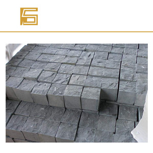Bloc de pavage <span class=keywords><strong>en</strong></span> <span class=keywords><strong>granit</strong></span> gris foncé, 100 pièces, <span class=keywords><strong>allée</strong></span>, <span class=keywords><strong>pavé</strong></span> <span class=keywords><strong>en</strong></span> pierre - Product Image 1