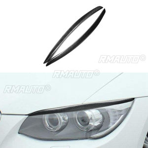2 Piezas de Cubiertas Decorativas para Faros Delanteros de Fibra de Carbono para BMW E92 E93 Serie 3 Coupé E92 M3 Coupé 2006-2012 - Product Image 1