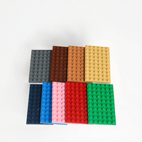 Base de construction en plastique classique 32*32 points pour bricolage, compatible avec les mini-figurines, pour créer votre propre table, jouets pour enfants