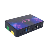 Récepteur 4K UHD le plus performant, 2 Go de RAM, 8 Go de ROM, Android 9.1, Linux, décodeur STB