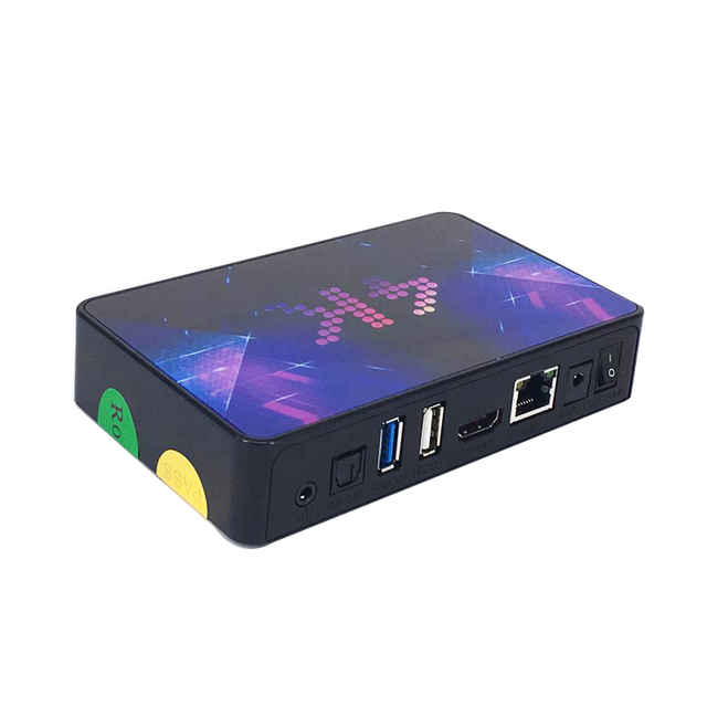 Hottest 4k Uhd Receiver 2G RAM 8G ROM Android9.1 Linux STB Set Top Box