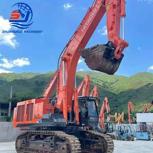 Excavadora de cadenas Hitachi ZX890-5A usada de alta calidad, modelo 2024, con motor, 85 toneladas de peso operativo, buen precio, gran oferta - Product Image 2