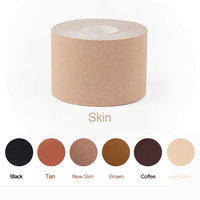 Ruban de couverture pour seins Invisible, rouleau de bande adhésive en Silicone, à haute élasticité