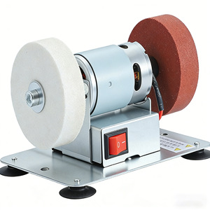 <b>Knife</b> <b>sharpener</b>, small grinding machine, desktop coarse and fine dual grinding wheel, household stepless small electric - Product Image 2