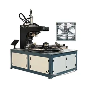 Quạt hút công nghiệp Búa nặng áp lực tiêu cực Quạt hình trụ trục quạt CNC tự động đấm flanging máy