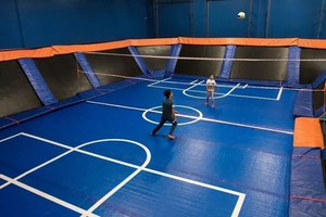 Terrain de basket-ball gonflable, tapis de sol en PVC, tapis de sport imperméable, antidérapant, portable pour l'entraînement en salle de sport - Product Image 2