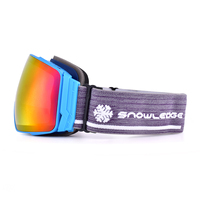 HUBO 10B Lunettes de ski unisexes Cadre en TPU Lentille de remplacement polarisée Double protection anti-buée UV400 Lunettes de snowboard personnalisées