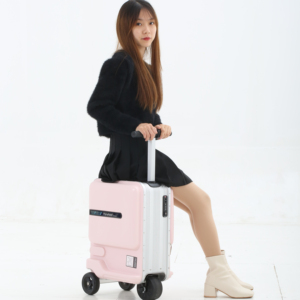 ABS Cabin Smart Luggages Hard Shell Travelling 3Pcs Custom Luggage Set Suitcase School Bag