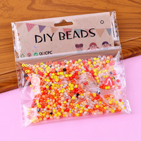 Kit de fabrication de bijoux DIY avec perles de verre, cordon élastique, breloques en pâte polymère et perles colorées mélangées pour la création de bracelets