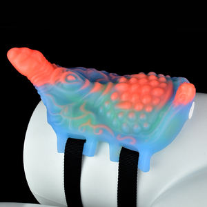 Lederen Strop <span class=keywords><strong>Sex</strong></span> Grinder Voor Vrouwen Vagina Massage Lichtgevende Vibrators Massage Toverstaf Volwassen Seksspeeltjes - Product Image 5