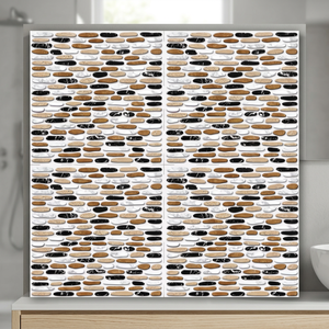 Punch Series stone print Hongkong Mosaic Tiles 300x300mm Kitchen Bathroom Restaurant Floor Outdoor Tiles Floor - Product Image 1