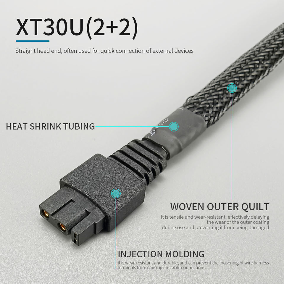 Xt30 Bushing XT30 XT60 Plug Custom Chassis Harness Amass Male and Female Connector ...