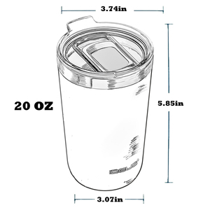 EE. UU. Almacén <span class=keywords><strong>IDEUS</strong></span> 20oz 304 Acero inoxidable a prueba de fugas Taza de café térmica Vaso aislado de acero inoxidable de grado alimenticio - Product Image 6