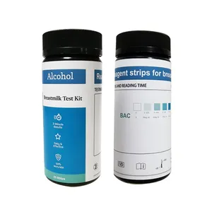 2022 Hot Sale Breast Milk Alcohol Test Strips Urine Test Strips for Breast Milk Care Baby Healthy