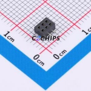 CLP-103-02-L-D Pin Socket SMD,P=1.27mm Connector ( Pitch: 1.27mm )( Row Spacing: 1.27mm )( Mounting Type: Vertical Mount ) - Product Image 1
