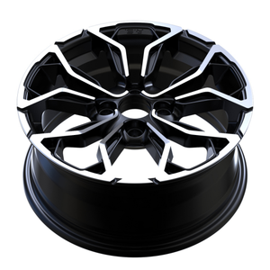 Usine chinoise de charge de conteneur 2023 nouveau moule face usinée noire 15x6.5 <span class=keywords><strong>pouces</strong></span> 4x100 roues en alliage de passager pour <span class=keywords><strong>RENAULT</strong></span> - Product Image 2