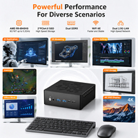 Mini-ordinateur ODM/ODM : Fournisseur de Mini PC Ryzen R7-8845HS R9-8945HS avec DDR5, double LAN 2.5G, USB4, eCosineLink pour configuration de bureau professionnelle