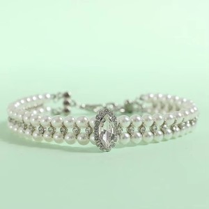Accessori per animali domestici collare per cani anello per collo con diamanti d'acqua strass gioiello collana per gatti piccoli cani medi collo anello gioielli collari - Product Image 4