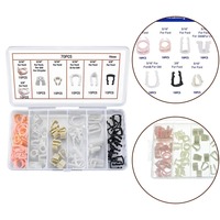 Clip de fixation en plastique HE219 pour conduite de carburant automobile, attache de faisceau de câbles, kit de fixation de tuyau de carburant pour véhicules Ford