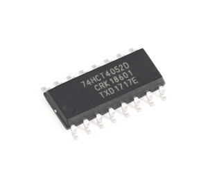 Puce multiplexeur analogique à 4 canaux, double canal, 74HCT4052D, 118 SOIC-16, originale et authentique - Product Image 1
