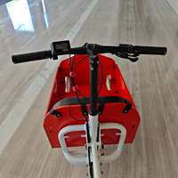 Vélo cargo large Cheetah avec cadre en alliage d'aluminium, 8 vitesses, capacité de charge de 180 kg, pour enfants, animaux de compagnie, courses et aventures en plein air