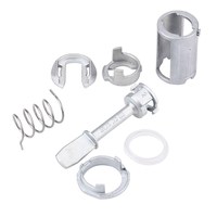DOACT Kit de réparation du cylindre de serrure de porte en métal avant gauche droite 3B0 837 167/168 7pcs Set 2023 pour VW/Passat/Seat Toledo Leon