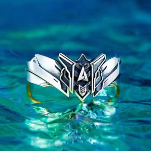 19 Designs Bijoux Accessoires Anime Death Note <span class=keywords><strong>DBZ</strong></span> Anneau Alphabet Bague Vintage Antique Argent Ouverture Anneau Réglable - Product Image 6
