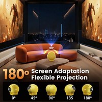 Mini Proyector Q3 en Oferta, Carga PD, Banco de Energía Recargable, Portátil para Acampar al Aire Libre