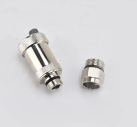 Vanne de ventilation hydraulique automatique en laiton de haute qualité de 1/2 pouce pour système de chauffage, design moderne pour salle de bain