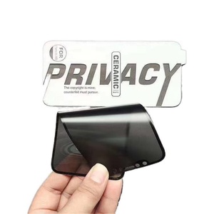 Protection d'écran en céramique pour iPhone 17, 8 Plus, 13 Pro, 14 Max – Verre de confidentialité en céramique 9H PMMA, film en verre trempé anti-rayures - Product Image 2