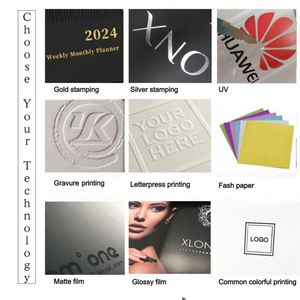 Wholesale Leather Hardcover Thread <b>Sewing</b> Custom Gift <b>Box</b> Loose-Leaf Planner Journal A5/A6 Size 80 Sheets Notebook - Product Image 3