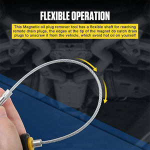 فلتر زيت مغناطيسي مرن مضاد للحرق 13 "مع مقبض مانع للانزلاق - Product Image 5