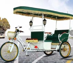 Vélo de <span class=keywords><strong>taxi</strong></span> rétro à 3 roues pour 4 passagers - Product Image 1