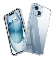 Nouveau 1.0mm Transparent Silicone Bumper Cover Clear Protective Antichoc Phone Case pour iPhone 16 Pro Max 16 Pro 16 Plus