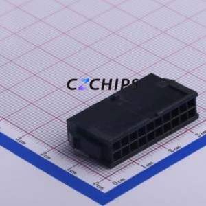 HX30002-20R bk Housing (Wire-to-Board / Wire-to-Wire) P=3mm Connector 2x10P 3mm 3mm 2 - Product Image 1