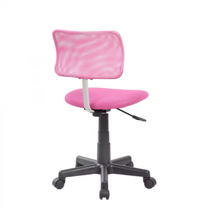 Vente en gros de chaise de travail sans bras au design moderne, dossier bas, chaise de bureau pivotante réglable en hauteur pour enfants, pleine maille, 270mm - Product Image 3