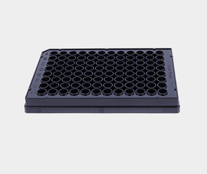 Cotaus High Black 96 puits plaque <span class=keywords><strong>elisa</strong></span> non détachable fond plat à reliure haute pour lecteur de <span class=keywords><strong>elisa</strong></span> - Product Image 3