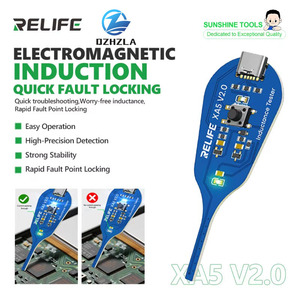 เครื่องทดสอบการเหนี่ยวนำแม่เหล็กไฟฟ้า RELIFE <span class=keywords><strong>XA5</strong></span> V2.0 สำหรับซ่อมสมาร์ทโฟน เมนบอร์ด PCB ชิป อินดักเตอร์ ตรวจสอบความผิดปกติ - Product Image 1