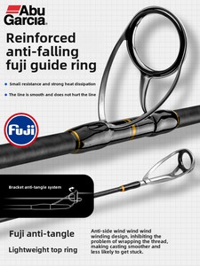 Abu Ocean Series Varilla de escalada de onda larga de fundición ligera Configuración Fuji completa Sistema de superficie de pesca en el mar Pescado especial - Product Image 3