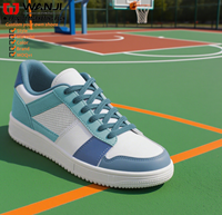 Sneakers basses personnalisées avec logo de marque pour hommes, OEM, chaussures de course originales en cuir véritable avec amorti, chaussures de basket-ball