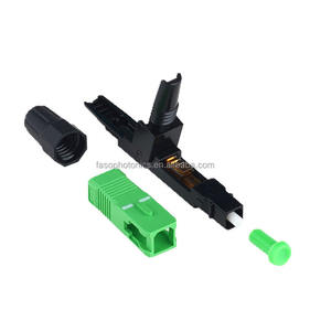 Connecteur rapide FTTH Fibre optique SC UPC Adaptateur haute vitesse Certification CE Garantie 7-15 ans pour les communications par fibre optique - Product Image 3