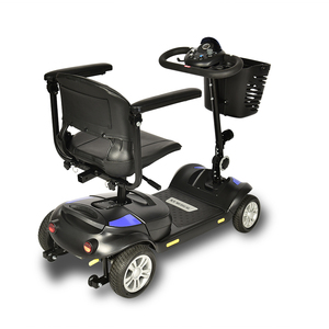 สกู๊ตเตอร์ไฟฟ้าพับได้ 4 ล้อ น้ำหนักเบา รุ่น KSM-906 สำหรับผู้สูงอายุ ระยะทาง 20-25 กม. รับประกัน 18 เดือน - Product Image 1