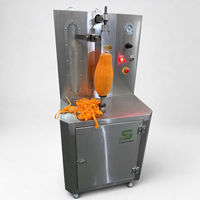 Industriële automatische pneumatische hoogproductieve fruit- en groenteschilmachine voor wintermeloen, pompoen, watermeloen, kokosnoot en taro
