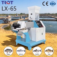 Machine extrudeuse d'aliments pour animaux à haut rendement, extrudeuse d'aliments pour poissons, extrudeuse pour aliments pour animaux de compagnie avec certification CE ISO
