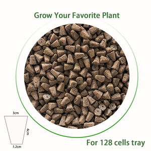 128 lỗ khay Kích thước Dừa Xơ dừa phát triển khởi động cắm Rau nhà máy đất bản sao cắt cây giống 5120 cái/hộp - Product Image 3
