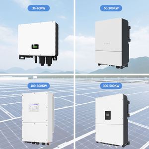 แบตเตอรี่ลิเธียมสามเฟส MPPT สำหรับโปรโมชั่น 80KW 100KW 125KW คลื่นไซน์ แรงดันสูง ไฮบริด - Product Image 3